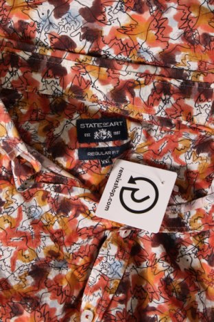 Ανδρικό πουκάμισο State Of Art, Μέγεθος XXL, Χρώμα Πολύχρωμο, Τιμή 17,01 €