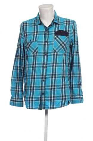 Ανδρικό πουκάμισο Tantum O.N., Μέγεθος L, Χρώμα Μπλέ, Τιμή 5,92 €