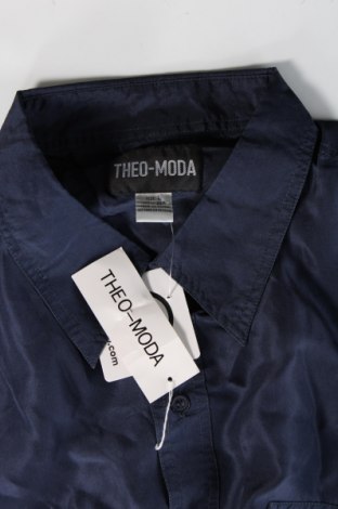 Ανδρικό πουκάμισο Theo, Μέγεθος L, Χρώμα Μπλέ, Τιμή 14,27 €