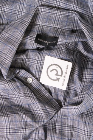 Мъжка риза Theo Wormland, Размер M, Цвят Сив, Цена 6,80 лв.