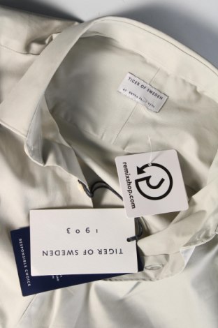 Ανδρικό πουκάμισο Tiger Of Sweden, Μέγεθος M, Χρώμα Γκρί, Τιμή 41,50 €