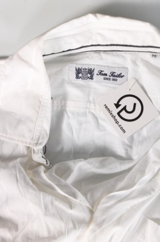 Ανδρικό πουκάμισο Tom Tailor, Μέγεθος XXL, Χρώμα Λευκό, Τιμή 10,99 €
