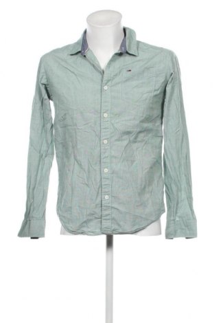 Мъжка риза Tommy Hilfiger, Размер M, Цвят Зелен, Цена 45,00 лв.