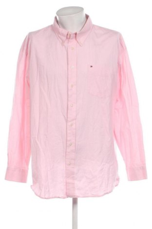 Мъжка риза Tommy Hilfiger, Размер XXL, Цвят Розов, Цена 44,57 лв.