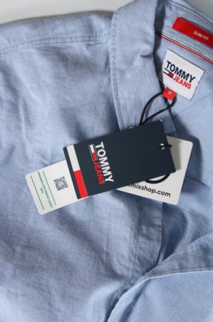 Męska koszula Tommy Jeans, Rozmiar M, Kolor Niebieski, Cena 429,14 zł