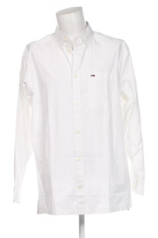 Herrenhemd Tommy Jeans, Größe L, Farbe Weiß, Preis 49,79 €