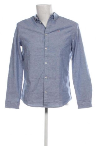 Ανδρικό πουκάμισο Tommy Jeans, Μέγεθος M, Χρώμα Μπλέ, Τιμή 37,35 €