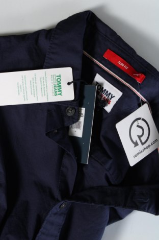 Herrenhemd Tommy Jeans, Größe M, Farbe Blau, Preis € 82,99
