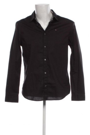 Ανδρικό πουκάμισο Tommy Jeans, Μέγεθος L, Χρώμα Μαύρο, Τιμή 82,99 €