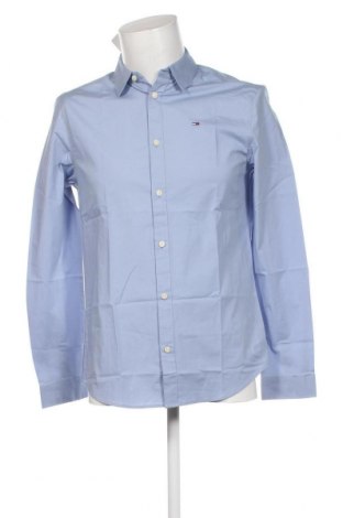 Ανδρικό πουκάμισο Tommy Jeans, Μέγεθος M, Χρώμα Μπλέ, Τιμή 82,99 €