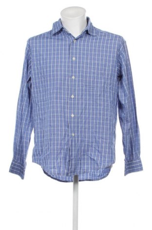 Ανδρικό πουκάμισο United Colors Of Benetton, Μέγεθος L, Χρώμα Μπλέ, Τιμή 6,94 €