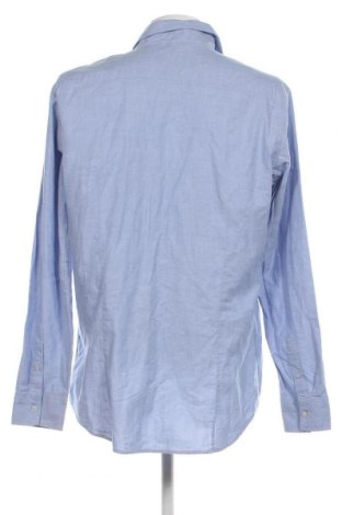 Мъжка риза United Colors Of Benetton, Размер L, Цвят Син, Цена 19,94 лв.
