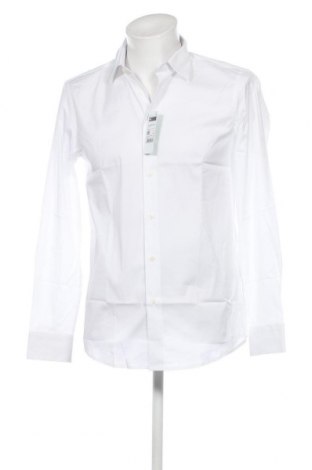 Ανδρικό πουκάμισο United Colors Of Benetton, Μέγεθος M, Χρώμα Λευκό, Τιμή 39,69 €