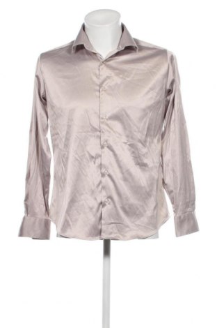 Ανδρικό πουκάμισο Van Heusen, Μέγεθος M, Χρώμα  Μπέζ, Τιμή 3,59 €