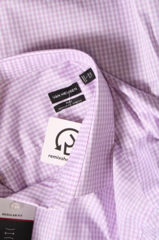 Ανδρικό πουκάμισο Van Heusen, Μέγεθος L, Χρώμα Βιολετί, Τιμή 23,71 €