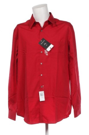 Herrenhemd Van Heusen, Größe XL, Farbe Rot, Preis € 17,78