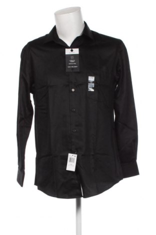 Мъжка риза Van Heusen, Размер M, Цвят Черен, Цена 20,70 лв.