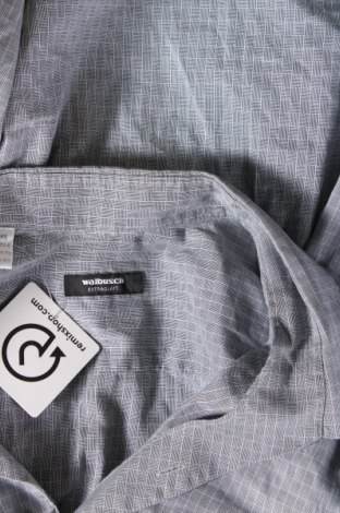 Ανδρικό πουκάμισο Walbusch, Μέγεθος 3XL, Χρώμα Γκρί, Τιμή 25,52 €