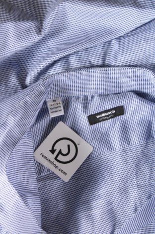 Ανδρικό πουκάμισο Walbusch, Μέγεθος L, Χρώμα Μπλέ, Τιμή 24,83 €