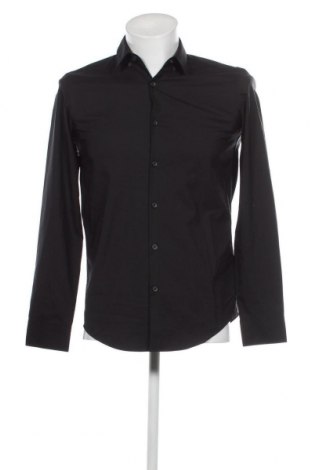 Мъжка риза Zara, Размер S, Цвят Черен, Цена 34,00 лв.