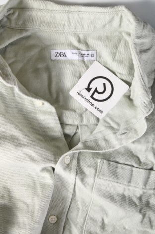 Pánska košeľa  Zara, Veľkosť M, Farba Zelená, Cena  19,28 €