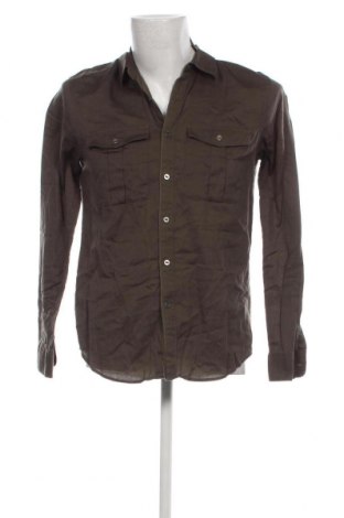 Herrenhemd Zara Man, Größe M, Farbe Grün, Preis € 4,73