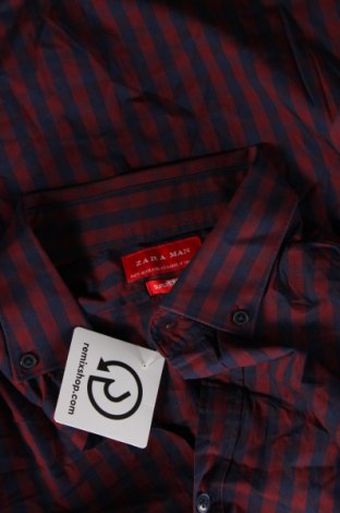 Ανδρικό πουκάμισο Zara Man, Μέγεθος M, Χρώμα Πολύχρωμο, Τιμή 21,03 €
