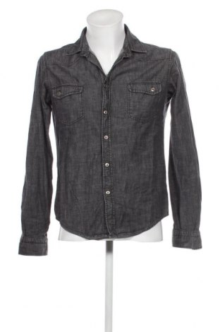 Herrenhemd Zara Man, Größe M, Farbe Grau, Preis 4,73 €