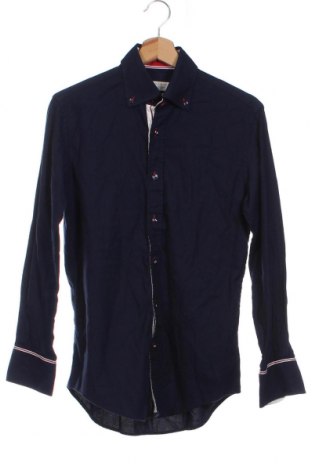 Ανδρικό πουκάμισο Zara Man, Μέγεθος S, Χρώμα Μπλέ, Τιμή 4,21 €
