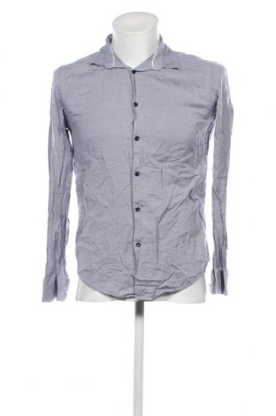 Мъжка риза Zara Man, Размер M, Цвят Син, Цена 17,00 лв.