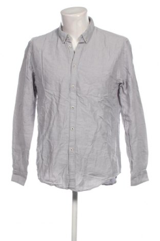 Мъжка риза Zara Man, Размер XL, Цвят Сив, Цена 13,60 лв.