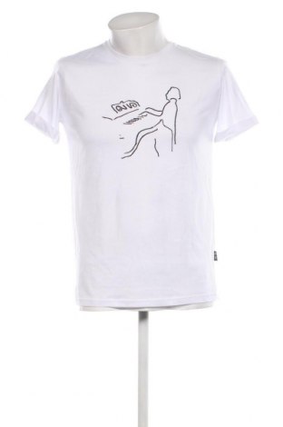 Męski T-shirt, Rozmiar L, Kolor Biały, Cena 56,78 zł
