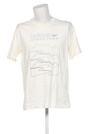 Herren T-Shirt Adidas Originals, Größe M, Farbe Ecru, Preis € 28,87