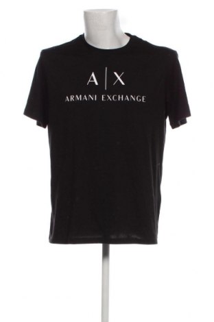 Męski T-shirt Armani Exchange, Rozmiar XL, Kolor Czarny, Cena 191,91 zł