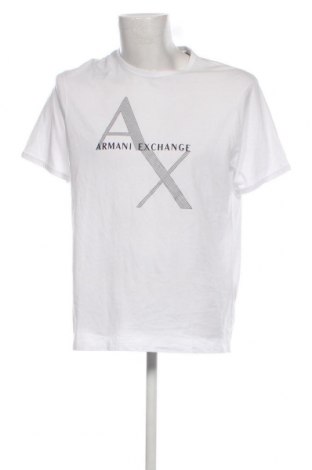 Pánske tričko  Armani Exchange, Veľkosť XL, Farba Biela, Cena  37,11 €