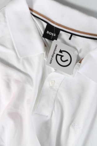 Ανδρικό t-shirt BOSS, Μέγεθος L, Χρώμα Λευκό, Τιμή 35,26 €
