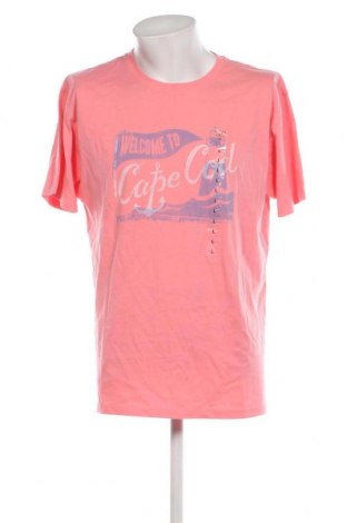 Herren T-Shirt Cuffy's, Größe L, Farbe Rosa, Preis € 23,02
