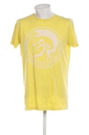 Ανδρικό t-shirt Diesel, Μέγεθος XXL, Χρώμα Κίτρινο, Τιμή 135,09 €