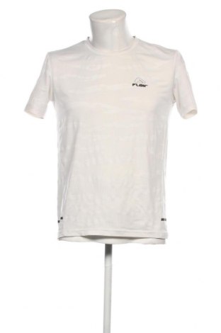 Мъжка тениска Flair, Размер M, Цвят Бял, Цена 13,00 лв.