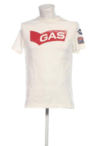 Męski T-shirt Gas, Rozmiar M, Kolor Biały, Cena 149,27 zł