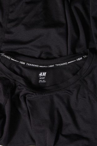 Ανδρικό t-shirt H&M Sport, Μέγεθος L, Χρώμα Μαύρο, Τιμή 8,04 €