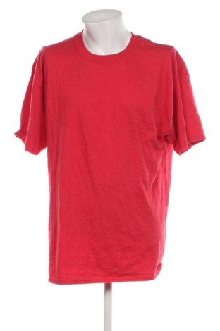 Ανδρικό t-shirt Hanes, Μέγεθος XXL, Χρώμα Κόκκινο, Τιμή 8,04 €