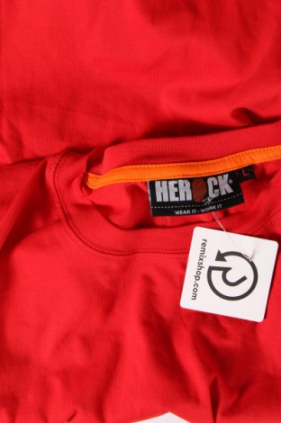 Herren T-Shirt Herock, Größe L, Farbe Rot, Preis 14,61 €