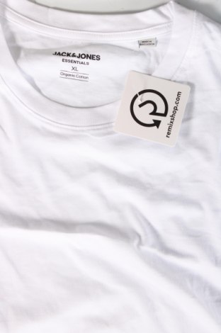 Ανδρικό t-shirt Jack & Jones, Μέγεθος XL, Χρώμα Λευκό, Τιμή 10,83 €