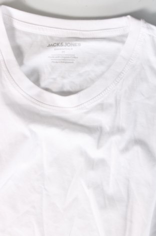 Ανδρικό t-shirt Jack & Jones, Μέγεθος M, Χρώμα Λευκό, Τιμή 9,74 €