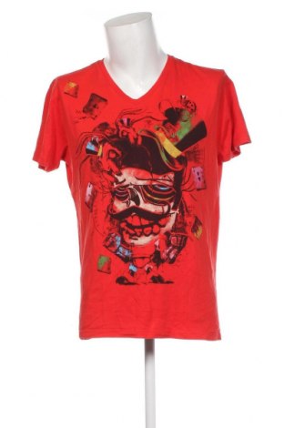 Ανδρικό t-shirt Jack & Jones, Μέγεθος XL, Χρώμα Κόκκινο, Τιμή 11,13 €