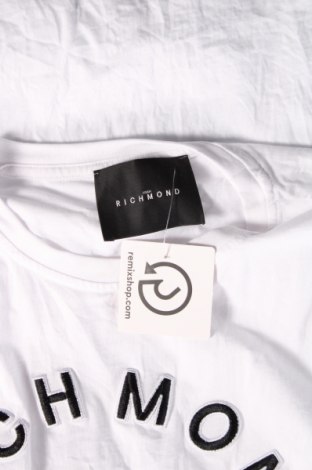 Herren T-Shirt John Richmond, Größe L, Farbe Weiß, Preis 37,11 €