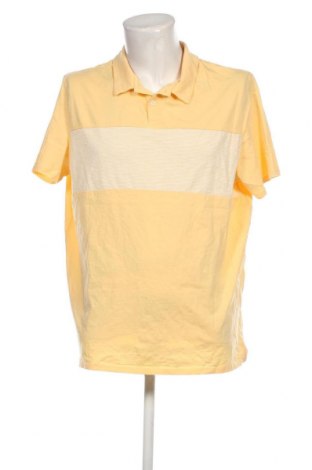 Мъжка тениска Kiabi, Размер XXL, Цвят Жълт, Цена 13,00 лв.