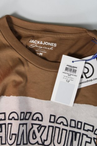 Férfi póló Originals By Jack & Jones, Méret M, Szín Barna, Ár 6 554 Ft