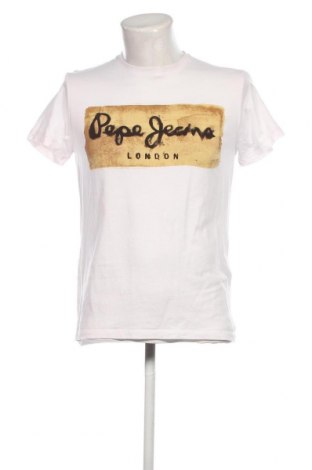 Męski T-shirt Pepe Jeans, Rozmiar L, Kolor Biały, Cena 149,27 zł